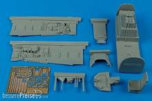 Aires 2091 - 1:32 P-51D Mustang cockpit set Für Trumpeter Bausatz