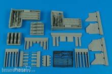 Aires 2098 - 1:32 F4U-1D Corsair gun bay für Trumpeter Bausatz