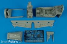 Aires 2106 - 1:32 F-8J Crusader cockpit set for Trumpeter
