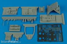 Aires 2107 - 1:32 Kawasaki Ki61-I cockpit set for Hasegawa