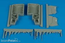 Aires 2122 - 1:32 P-47D Thunderbolt wheel bay (HAS)