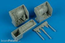 Aires 2133 - 1:32 MiG-23 Flogger wheel bay for Trumpeter