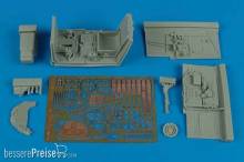 Aires 2144 - 1:32 Bf 109GF-2/F-4 cockpit set for Trumpeter