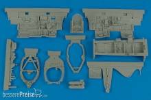 Aires 2148 - 1:32 Spitfire Mk.IX cockpit set for Tamiya