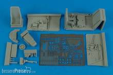 Aires 2151 - 1:32 Bf 109F-2/F-4 early cockpit set (HAS)