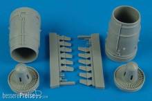 Aires 2155 - 1:32 Su-25K Frogfoot A exhaust nozzle (Tru)