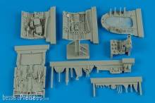 Aires 2159 - 1:32 A6M2b Zero cockpit set for Tamiya