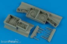 Aires 2165 - 1:32 F-86F Sabre wheel bay for Kinetic/Ital.