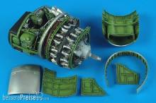 Aires 2167 - 1:32 P-47D Thunderbolt engine set