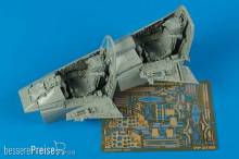 Aires 2168 - 1:32 Su-25 UB Frogfoot B cockpit set (TRU)
