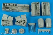 Aires 2170 - 1:32 SU-25K Frogfoot A detail set for TRU