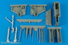 Aires 2172 - 1:32 A-4E/F Skyhawk wheel bay & gun bay (TRU)