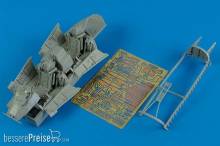 Aires 2176 - 1:32 Su-27UB Flanker C cockpit set for TRU