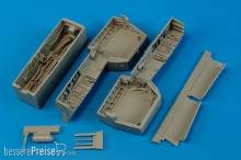 Aires 2182 - 1:32 F-14 Tomcat wheel bay for Trumpeter
