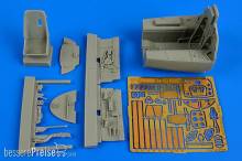 Aires 2198 - 1:32 Me 163B Komet cockpit set for Meng