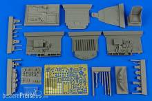 Aires 2209 - 1:32 P-47D Thunderbolt cockpit set for Hasega