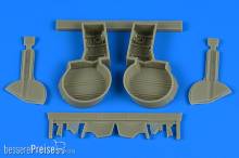 Aires 2220 - 1:32 Spitfire Mk.IXc wheel bay for Revell