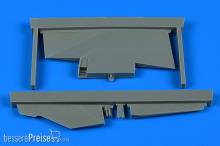 Aires 2238 - 1:32 MiG-23BN correct tail fin for Trumpeter