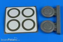 Aires 2249 - 1:32 PZL-11 wheels & paint masks for