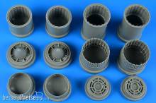 Aires 2254 - 1:32 RF-4C Phantom II exhaust nozzles for REVELL