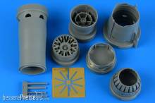 Aires 2266 - 1:32 MiG-21MF Fishbed J exhaust nozzle - closed
