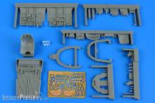 Aires 2279 - Macchi C.205V serie I cockpit set ITALERI