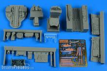 Aires 2285 - MiG-21MF Fishbed J cockpit set - early v. for Trumpeter