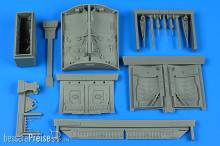 Aires 2287 - F-104G/J/S & CF-104 Starfighter wheel bay for Italeri