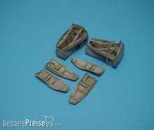 Aires 4195 - 1:48 Bristol Beaufighter Fahrwerkschächte für Tamiya Bausatz.