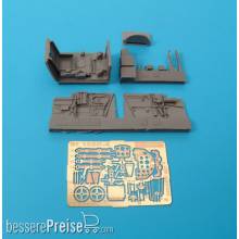 Aires 4248 - 1:48 Bf 109K-4 Cockpit Set