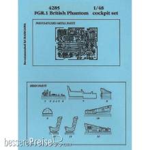 Aires 4285 - 1:48 British Phantom FGR.1 Cockpit Set für Hasegawa Bausatz