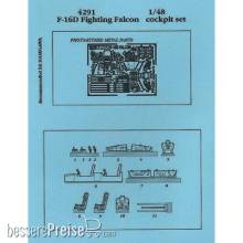 Aires 4291 - 1:48 F-16D Fighting Falcon Cockpit Set