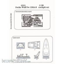 Aires 4313 - 1:48 FW 190A-8 cockpit set Für Eduard-Bausatz