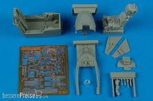 Aires 4342 - 1:48 Harrier GR Mk.7 cockpit set für Hasegawa Bausatz
