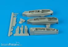 Aires 4354 - 1:48 A-10A Thunderbolt II Fahrwerk für Italeri Bausatz