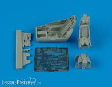 Aires 4374 - 1:48 J35F/J Draken cockpit set für Hasegawa Bausatz
