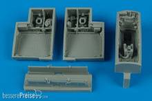 Aires 4376 - 1:48 J35 Draken wheel bays für Hasegawa Bausatz
