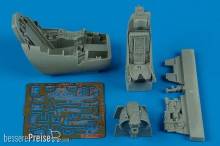 Aires 4381 - 1:48 J35Ö Draken cockpit Set für Hasegawa Bausatz