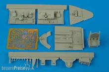 Aires 4388 - 1:48 F6F-5 Hellcat cockpit set for Hasegawa kit