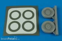 Aires 4405 - 1:48 J35 Draken wheels & paint masks für Hasegawa Bausatz