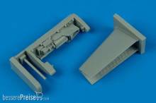 Aires 4408 - 1:48 J35F/J Draken gun bay Für Hasegawa Bausatz