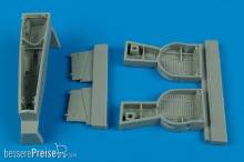 Aires 4420 - 1:48 P-39 Airacobra wheel bays für Hasegawa Bausatz