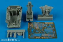 Aires 4433 - 1:48 MiG-17PF Fresco D cockpit set für Hobby Boss Bausatz