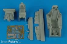 Aires 4449 - 1:48 F-16C/N Aggressor cockpit set for Tamiya
