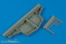Aires 4452 - 1:48 Hawker Sea Fury wheel bay for Trumpeter