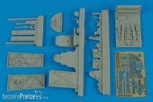 Aires 4464 - 1:48 Typhoon Mk.IB tear drop canopy cockpit s