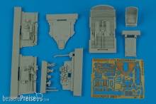 Aires 4465 - 1:48 P-47D Razorback cockpit set (TAMIYA)