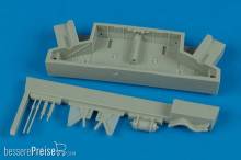 Aires 4478 - 1:48 Hawker Hurricane wheel bay for Hasegawa