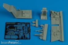 Aires 4479 - 1:48 Bf 109E-3 cockpit set for Academy