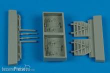Aires 4491 - 1:48 F-5E Tiger II speed brakes for AFV-Club